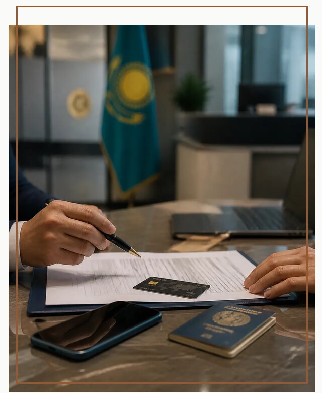 Открытие счета и банковской карты в Казахстане в Рыбинске
